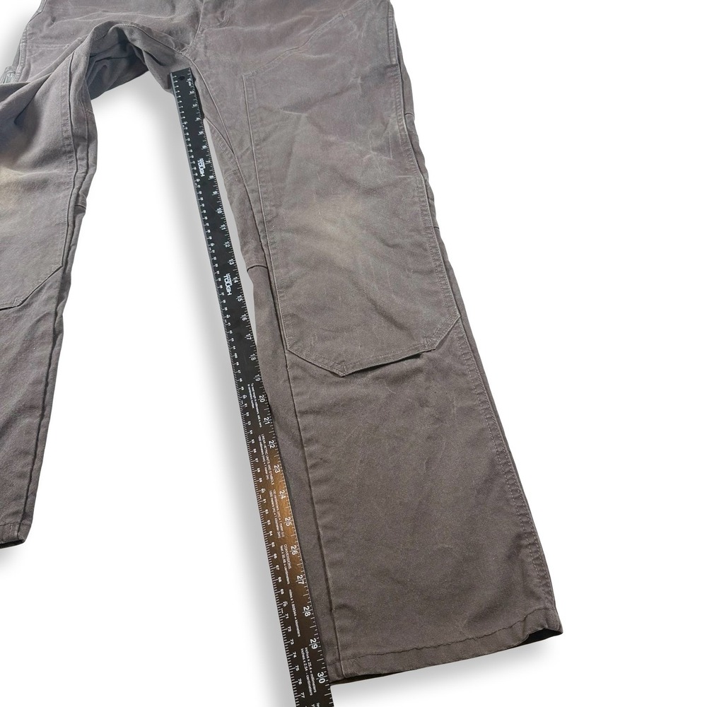 1620 Workwear Mens 34 Double Knee Cordura Utility Pants Gray Made in USA - Picture 5 of 9